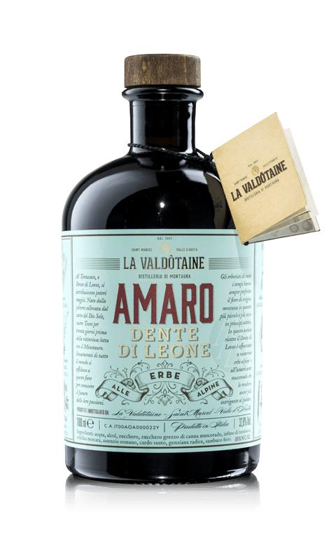 Amaro delle Alpi Dente di Leone-La Valdôtaine-Cantine Menti